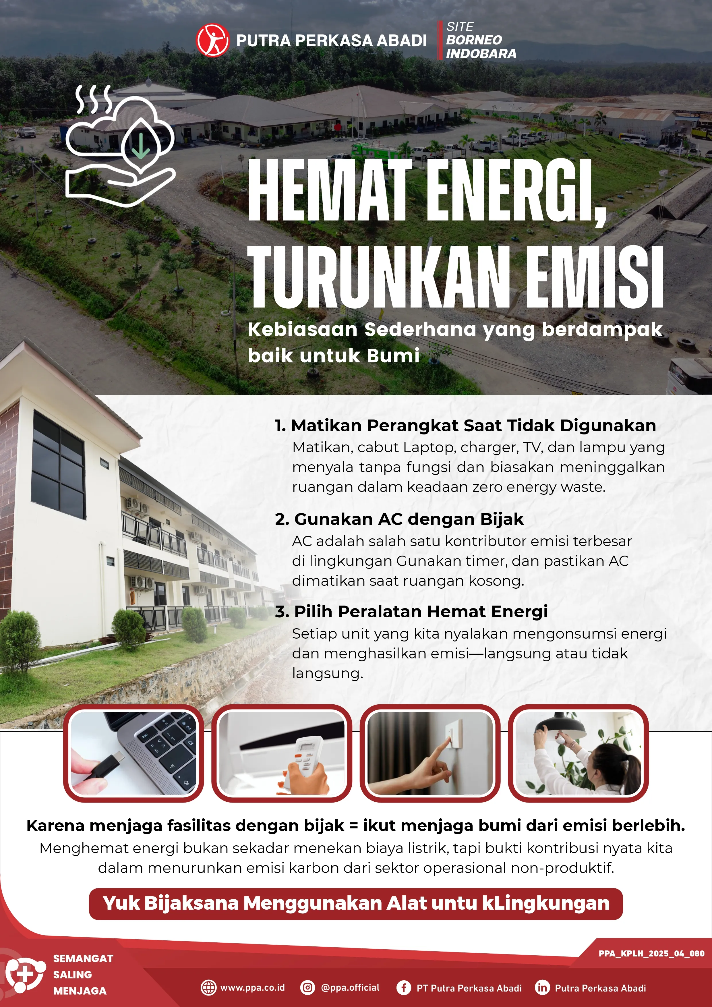 Hemat Energi, Turunkan Emisi
